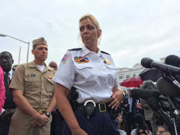 D.C. police chief Cathy Lanier (WTOP/Kristi King)