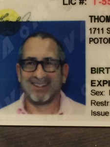 tom temin driver's license